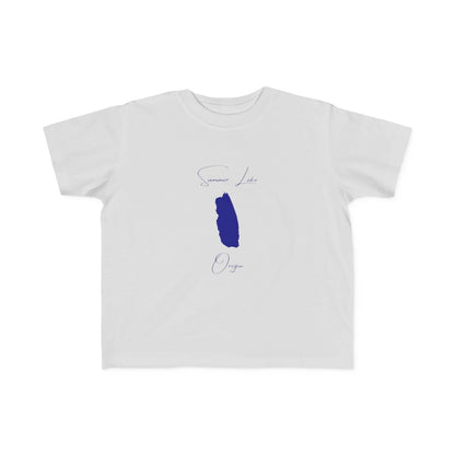 Oregon  Summer  Lake  Toddler  T-shirt  front  position  view  from  front  silver.webp