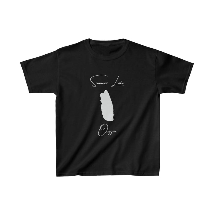 Oregon  Summer  Lake  Youth  T-shirt  front  position  view  from  front  black.webp