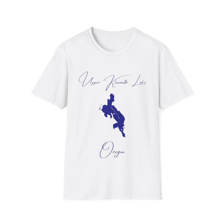 Oregon  Upper  Klamath  Lake  T-shirt  front  position  view  from  front  white.webp