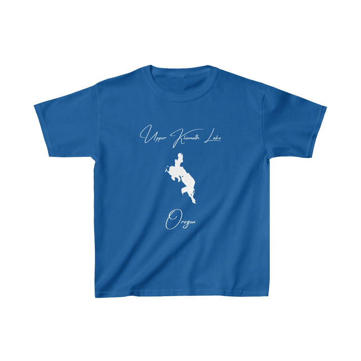 Oregon  Upper  Klamath  Lake  Youth  T-shirt  front  position  view  from  front  royal.webp