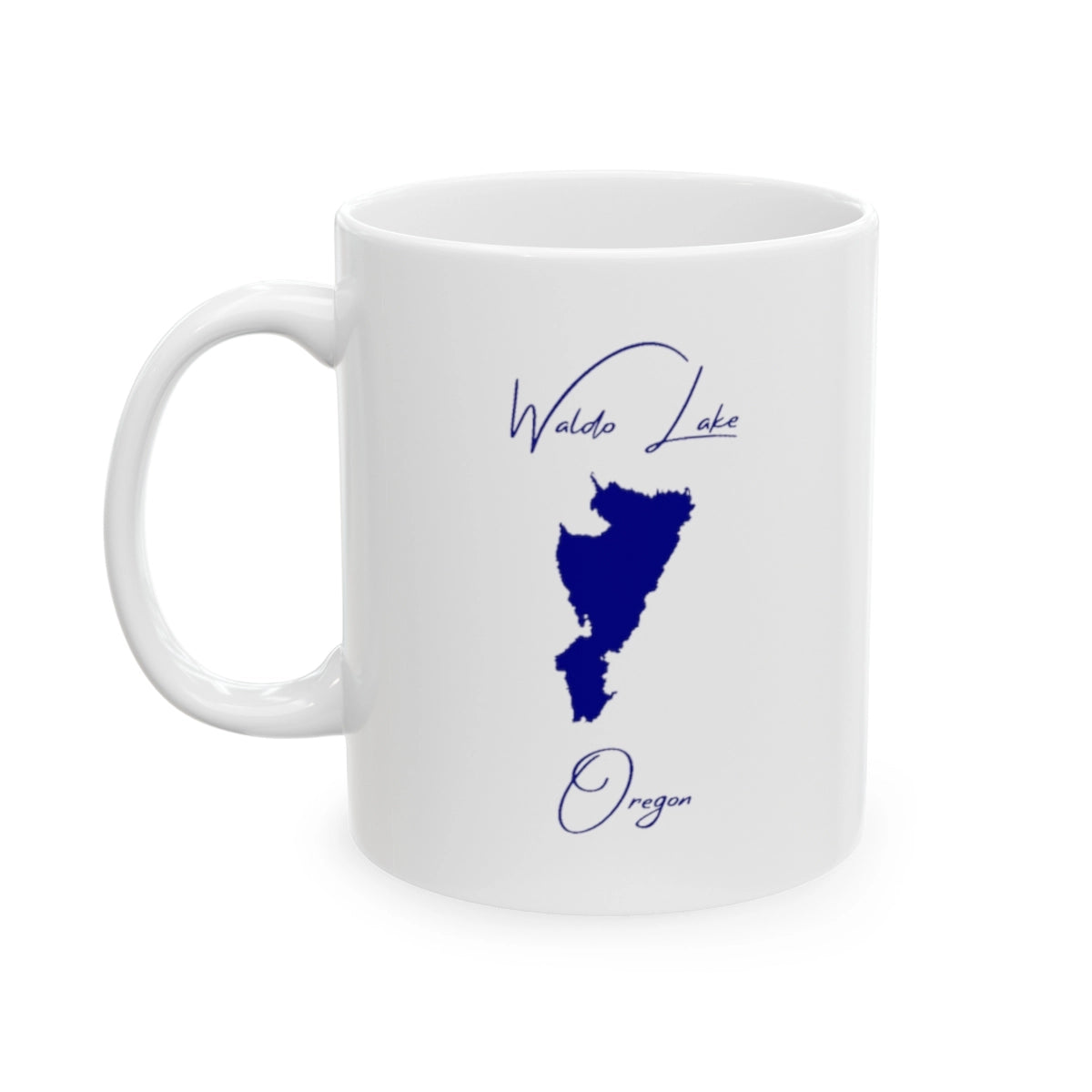Oregon  Waldo  Lake  Ceramic  Mug  other  position  view  from  left  11oz.webp