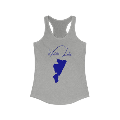Oregon  Waldo  Lake  Racerback-Tank  front  position  view  from  front  heather  grey.webp