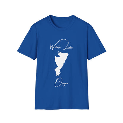 Oregon  Waldo  Lake  T-shirt  front  position  view  from  front  royal.webp
