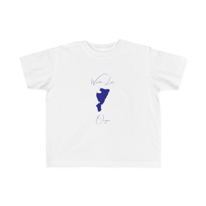 Oregon  Waldo  Lake  Toddler  T-shirt  front  position  view  from  front  white.webp