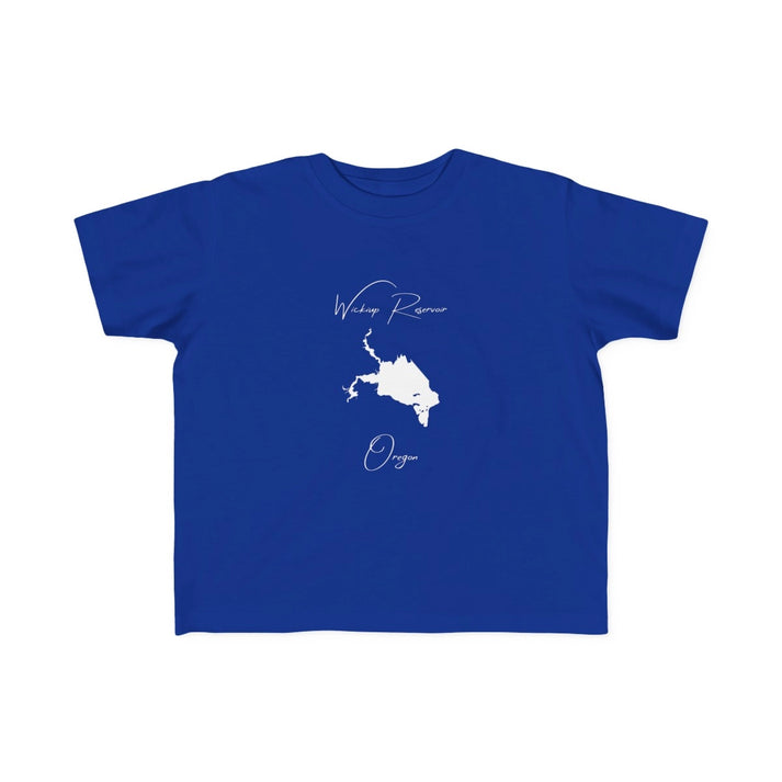 Oregon  Wickiup  Reservoir  Toddler  T-shirt  front  position  view  from  front  royal.webp