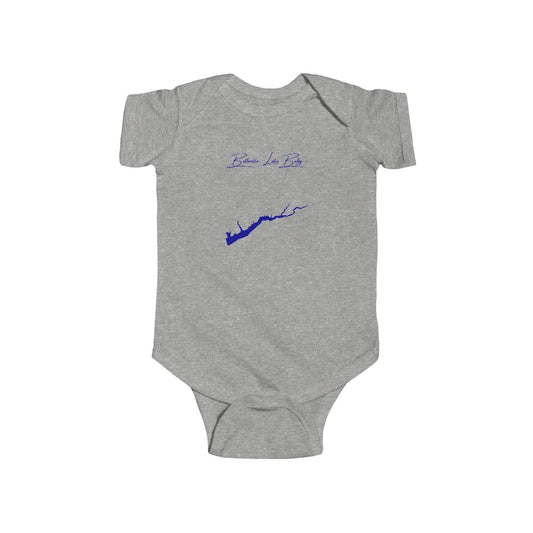 Pennsylvania  Beltzville  Lake  Onesie  front  position  view  from  front  heather.webp