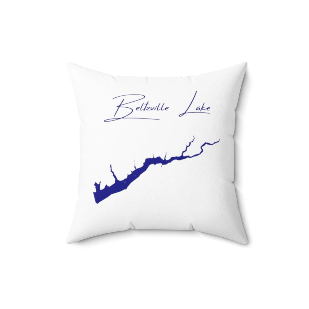 Pennsylvania  Beltzville  Lake  Pillow  front  position  view  from  front  16  x  16.webp