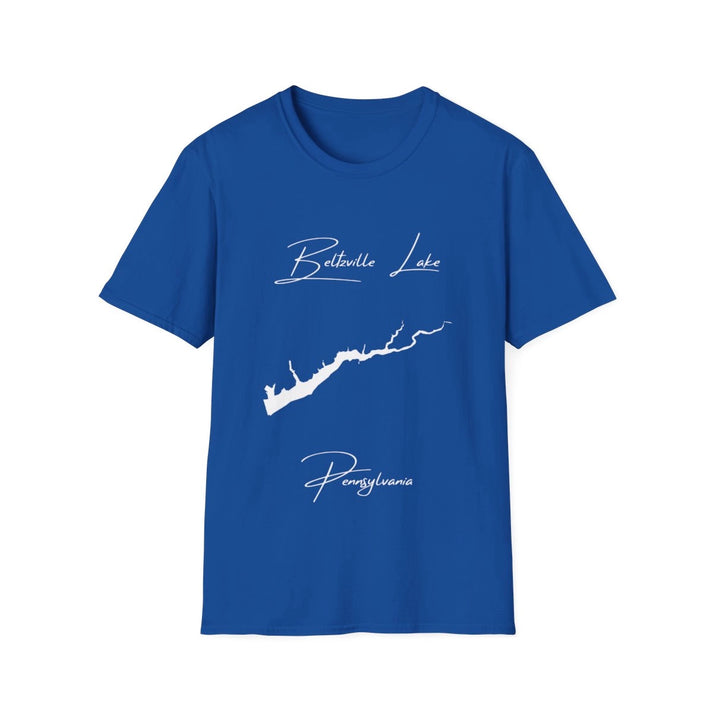 Pennsylvania  Beltzville  Lake  T-shirt  front  position  view  from  front  royal.webp