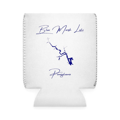 Pennsylvania  Blue  Marsh  Lake  Can  Koozie  front  position  view  from  front-1  white.webp