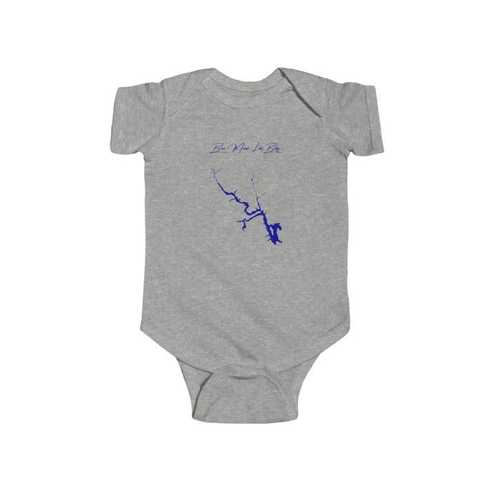 Pennsylvania  Blue  Marsh  Lake  Onesie  front  position  view  from  front  heather.webp