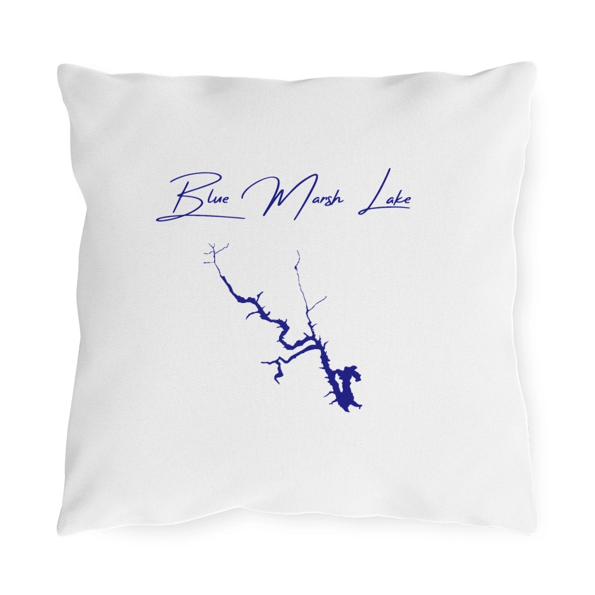 Pennsylvania  Blue  Marsh  Lake  Outdoor  Pillow  front  position  view  from  front  16  x  16.webp
