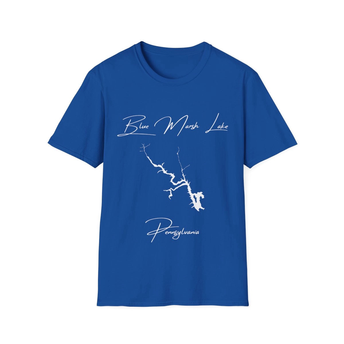 Pennsylvania  Blue  Marsh  Lake  T-shirt  front  position  view  from  front  royal.webp