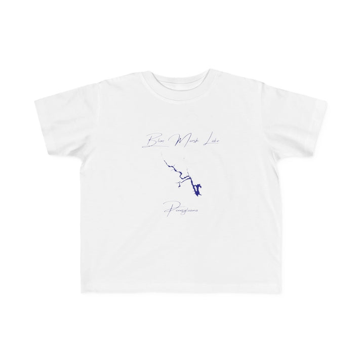 Pennsylvania  Blue  Marsh  Lake  Toddler  T-shirt  front  position  view  from  front  white.webp