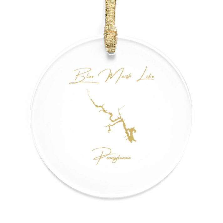 Pennsylvania  Blue  Marsh  Lake  Tree  Ornament  other  position  view  from  front  round.webp
