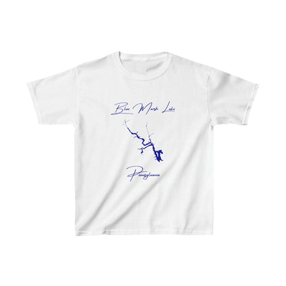 Pennsylvania  Blue  Marsh  Lake  Youth  T-shirt  front  position  view  from  front  white.webp