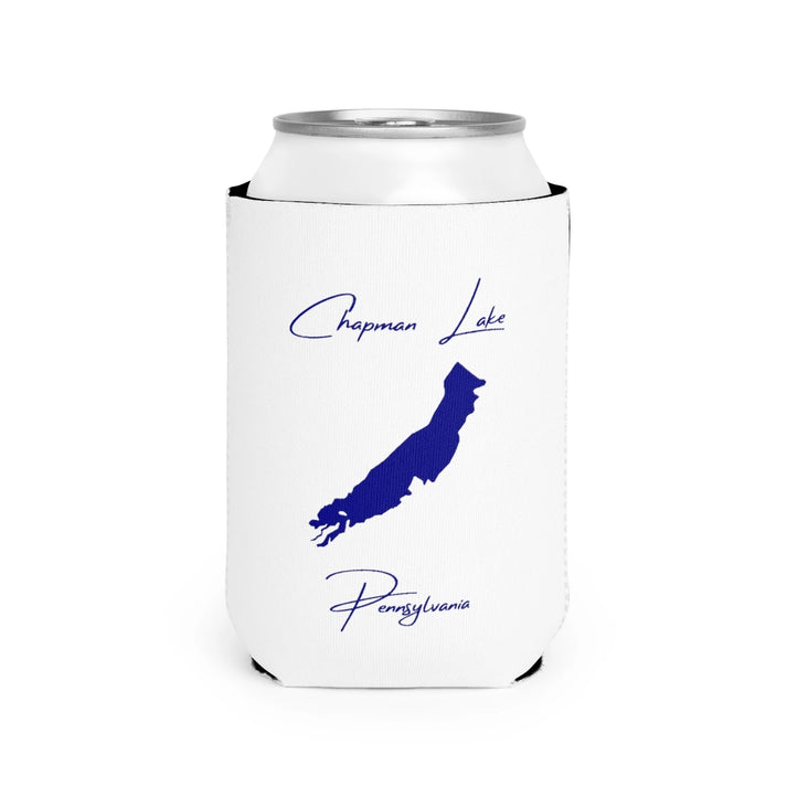 Pennsylvania  Chapman  Lake  Can  Koozie  front  position  view  from  front-2  white.webp