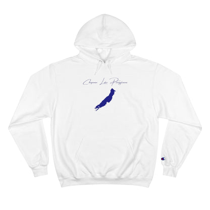 Pennsylvania  Chapman  Lake  Hoodie  front  position  view  from  front  white.webp