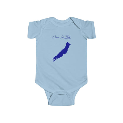 Pennsylvania  Chapman  Lake  Onesie  front  position  view  from  front  light  blue.webp