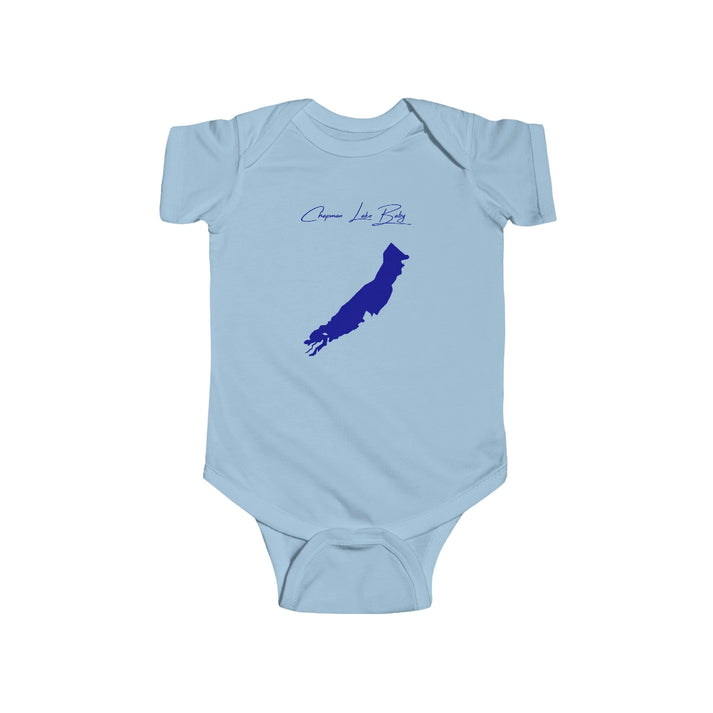 Pennsylvania  Chapman  Lake  Onesie  front  position  view  from  front  light  blue.webp