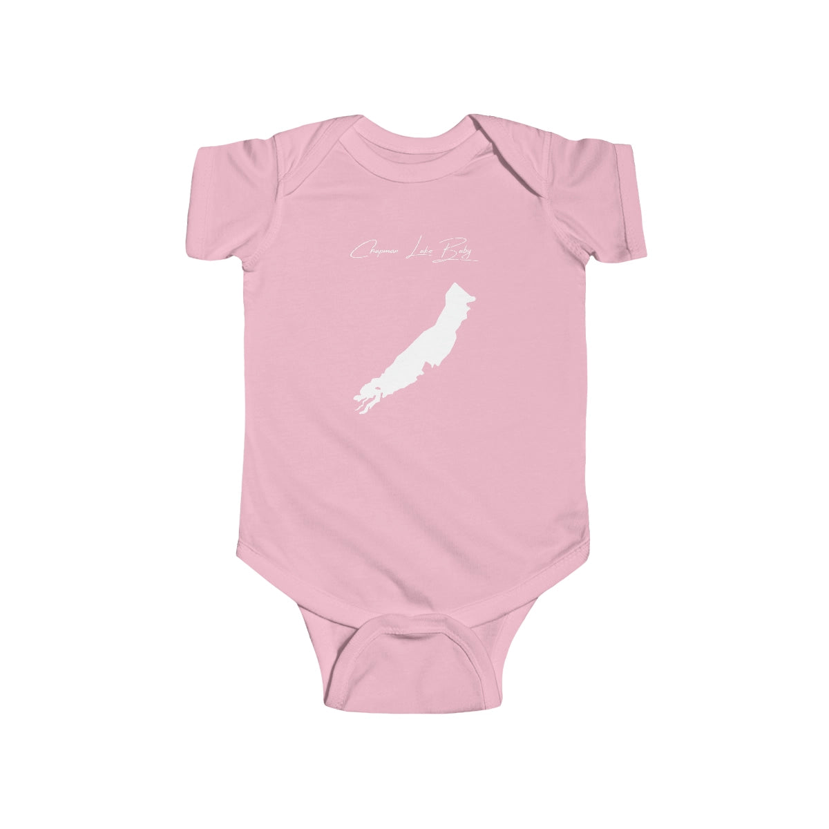 Pennsylvania  Chapman  Lake  Onesie  front  position  view  from  front  pink.webp