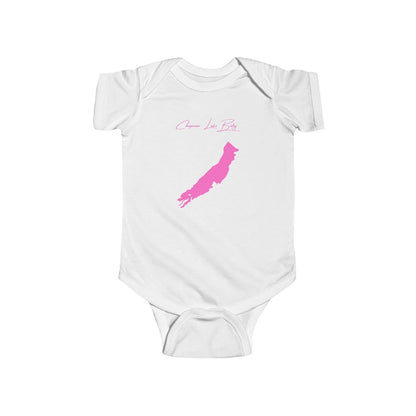 Pennsylvania  Chapman  Lake  Onesie  front  position  view  from  front  white.webp