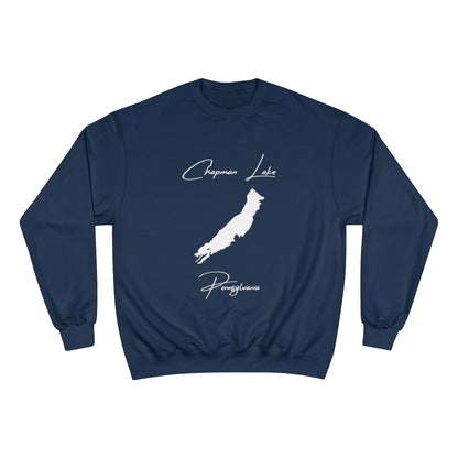 Pennsylvania  Chapman  Lake  Sweatshirt  front  position  view  from  front  navy.webp