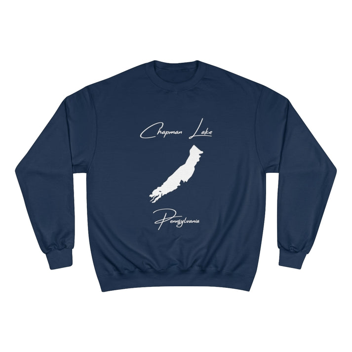 Pennsylvania  Chapman  Lake  Sweatshirt  front  position  view  from  front  navy.webp