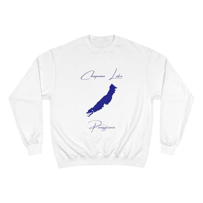 Pennsylvania  Chapman  Lake  Sweatshirt  front  position  view  from  front  white.webp