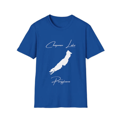 Pennsylvania  Chapman  Lake  T-shirt  front  position  view  from  front  royal.webp