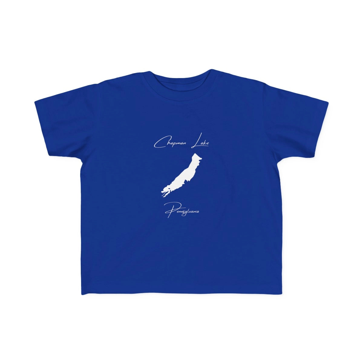 Pennsylvania  Chapman  Lake  Toddler  T-shirt  front  position  view  from  front  royal.webp