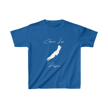 Pennsylvania  Chapman  Lake  Youth  T-shirt  front  position  view  from  front  royal.webp