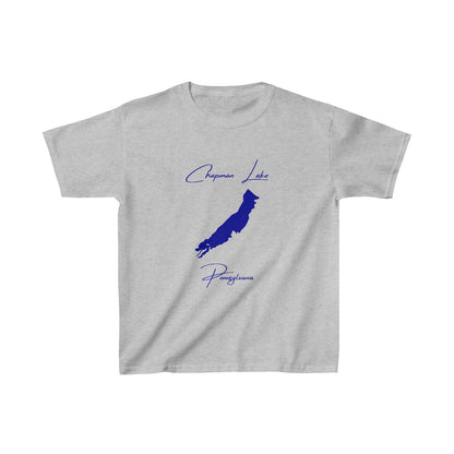 Pennsylvania  Chapman  Lake  Youth  T-shirt  front  position  view  from  front  sport  grey.webp
