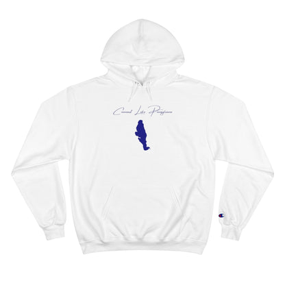 Pennsylvania  Conneaut  Lake  Hoodie  front  position  view  from  front  white.webp