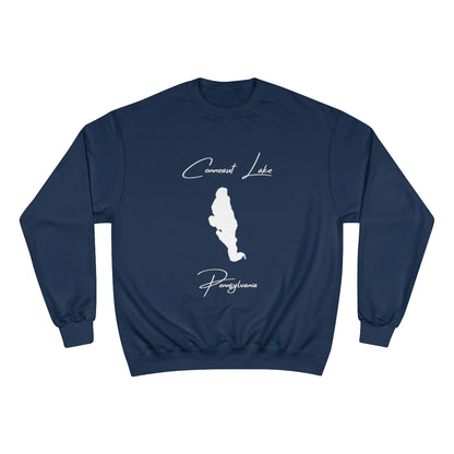 Pennsylvania  Conneaut  Lake  Sweatshirt  front  position  view  from  front  navy.webp