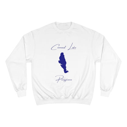 Pennsylvania  Conneaut  Lake  Sweatshirt  front  position  view  from  front  white.webp