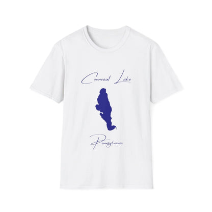 Pennsylvania  Conneaut  Lake  T-shirt  front  position  view  from  front  white.webp