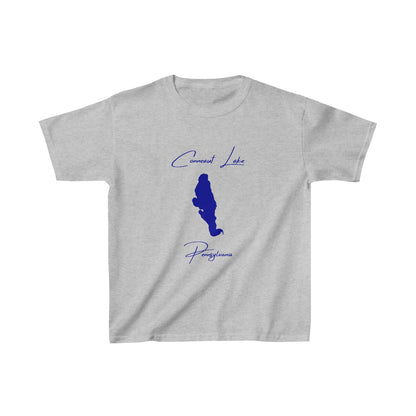 Pennsylvania  Conneaut  Lake  Youth  T-shirt  front  position  view  from  front  sport  grey.webp