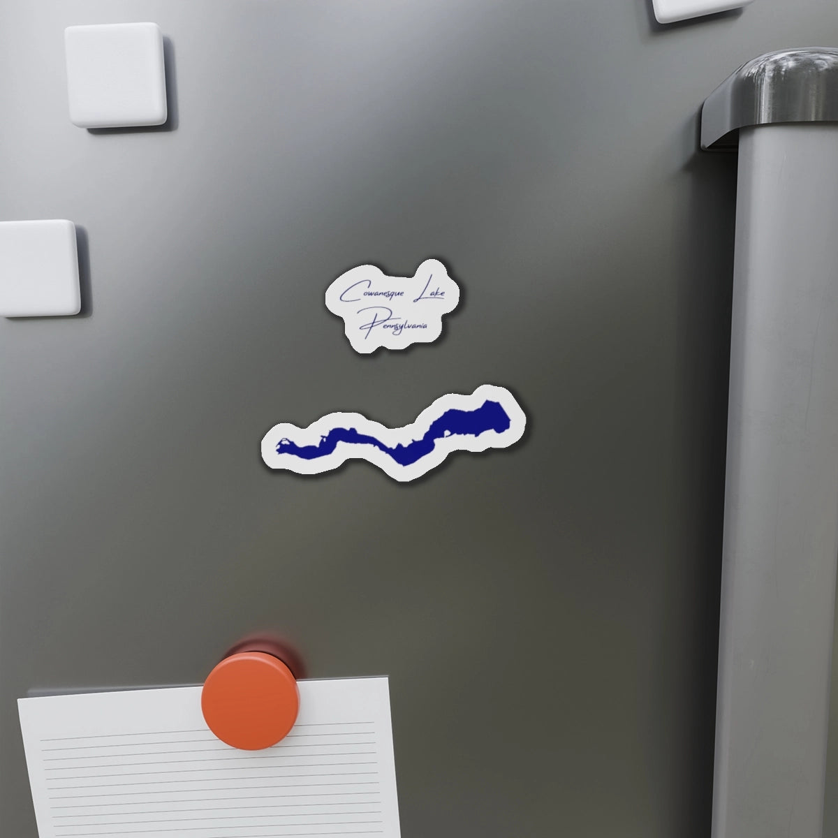 Pennsylvania  Cowanesque  Lake  Die  Cut  Magnet  front  position  view  from  context-1  4  x  4.webp