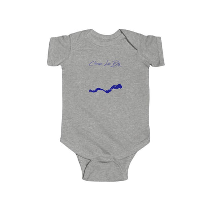 Pennsylvania  Cowanesque  Lake  Onesie  front  position  view  from  front  heather.webp