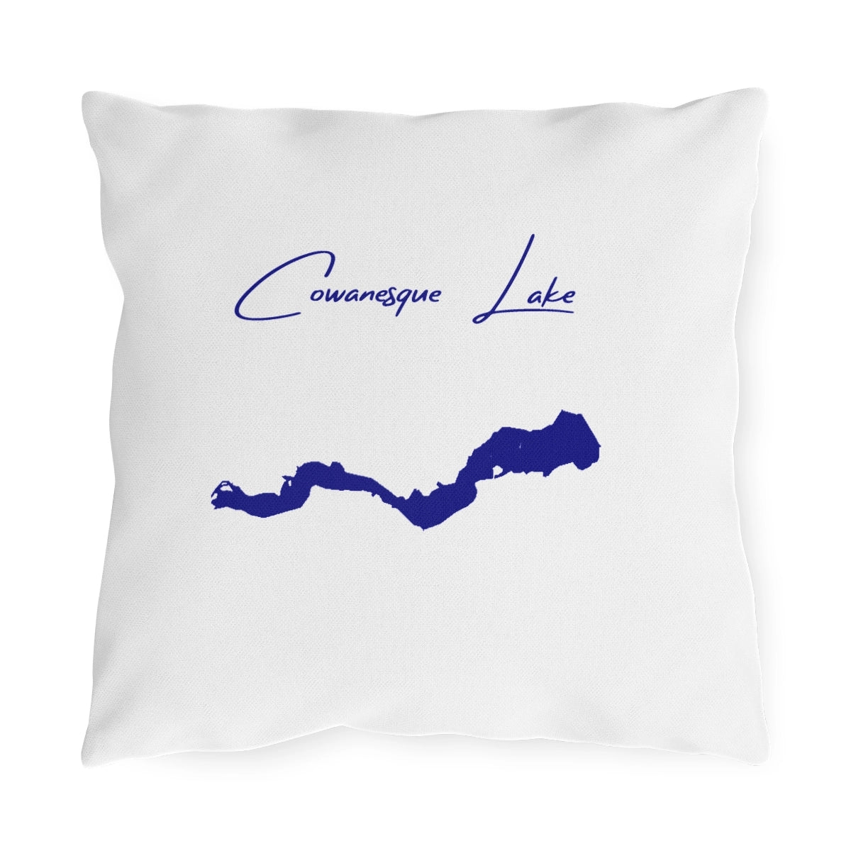 Pennsylvania  Cowanesque  Lake  Outdoor  Pillow  front  position  view  from  front  16  x  16.webp
