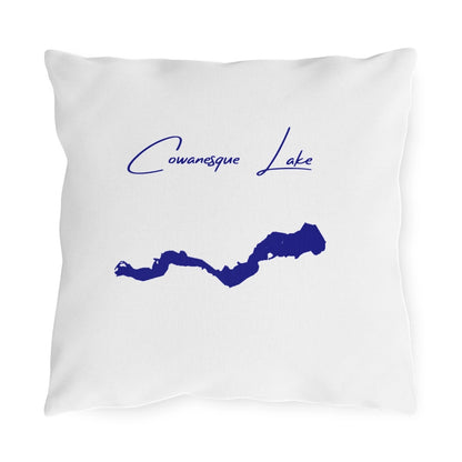 Pennsylvania  Cowanesque  Lake  Outdoor  Pillow  front  position  view  from  front  16  x  16.webp
