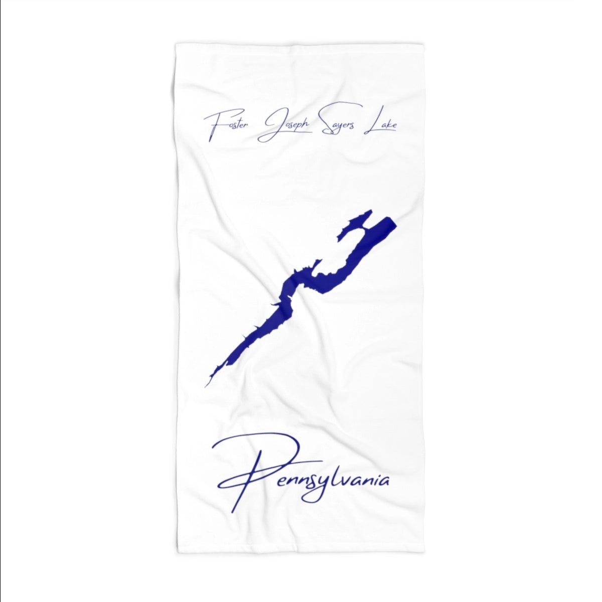 Pennsylvania  Foster  Joseph  Sayers  Lake  Beach  Towel  front  position  view  from  front  36  x  72.webp