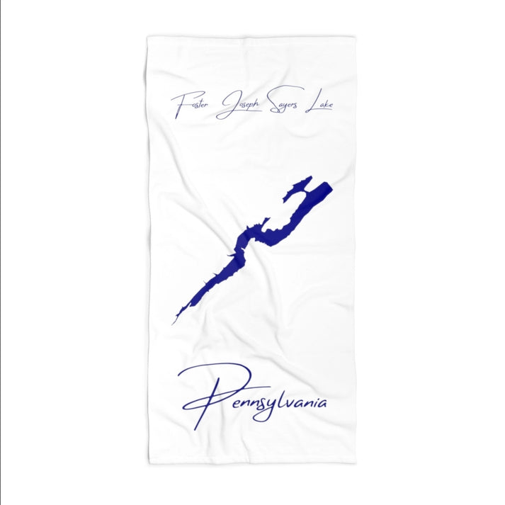 Pennsylvania  Foster  Joseph  Sayers  Lake  Beach  Towel  front  position  view  from  front  36  x  72.webp