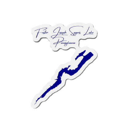 Pennsylvania  Foster  Joseph  Sayers  Lake  Die  Cut  Magnet  front  position  view  from  front  4  x  4.webp