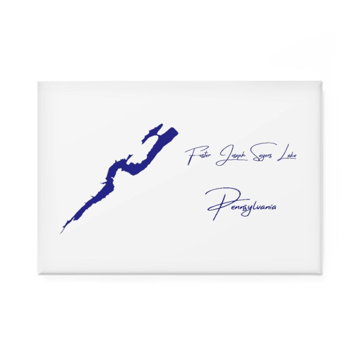 Pennsylvania  Foster  Joseph  Sayers  Lake  Magnet  front  position  view  from  front  2  x  3.webp