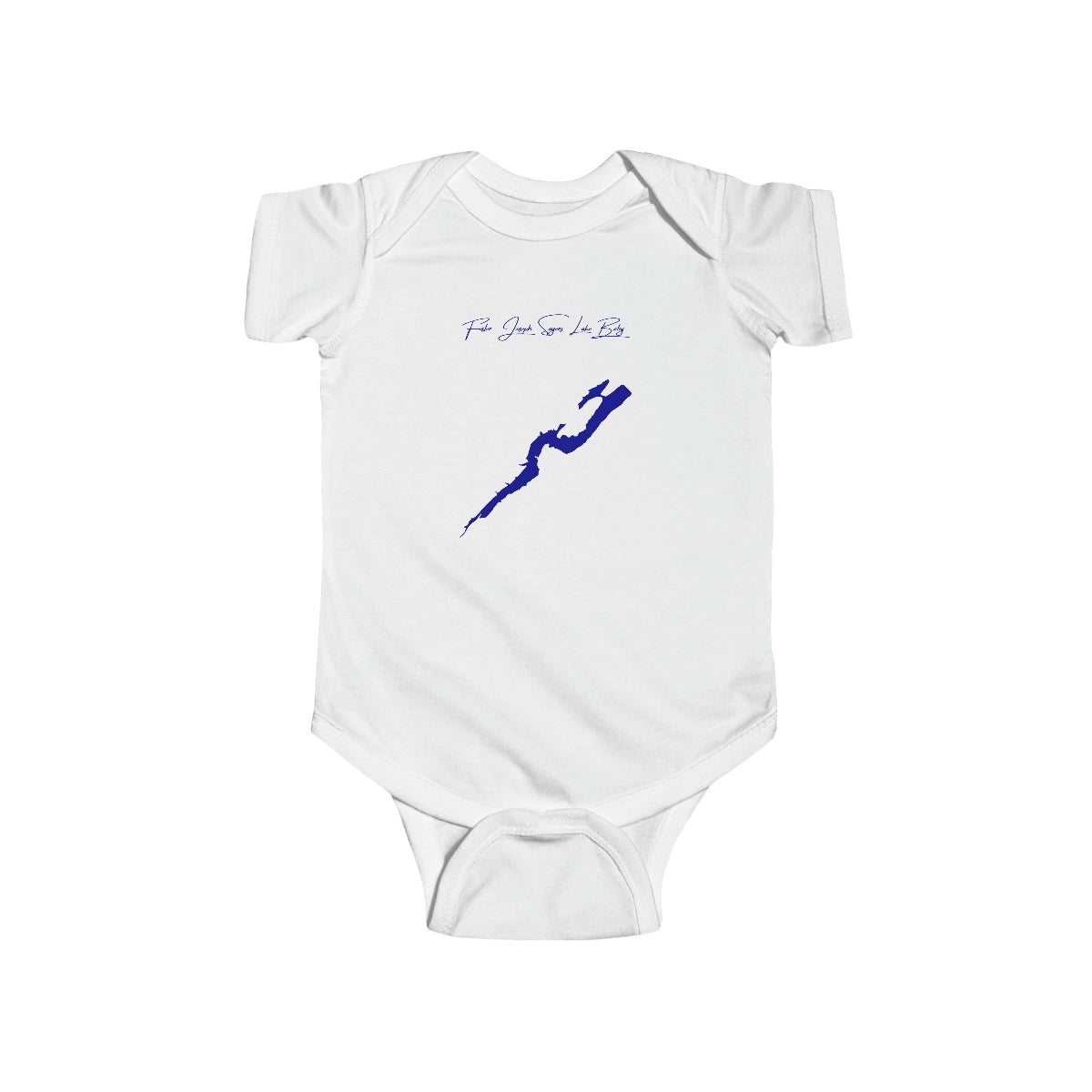Pennsylvania  Foster  Joseph  Sayers  Lake  Onesie  front  position  view  from  front  white.webp