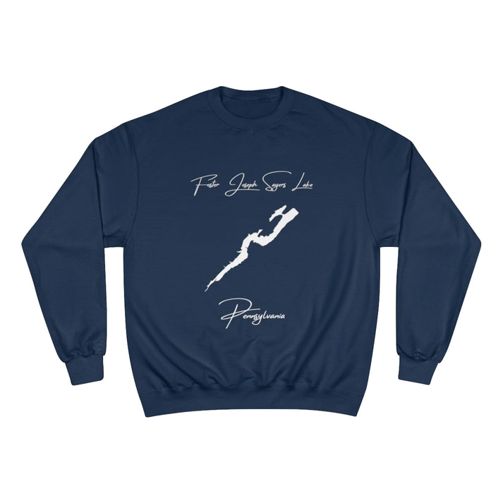 Pennsylvania  Foster  Joseph  Sayers  Lake  Sweatshirt  front  position  view  from  front  navy.webp