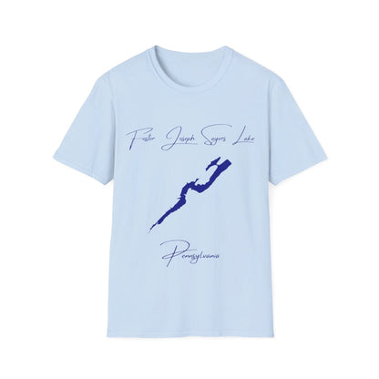 Pennsylvania  Foster  Joseph  Sayers  Lake  T-shirt  front  position  view  from  front  light  blue.webp