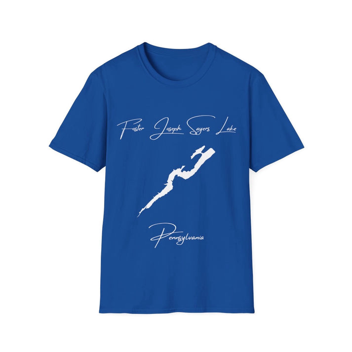 Pennsylvania  Foster  Joseph  Sayers  Lake  T-shirt  front  position  view  from  front  royal.webp