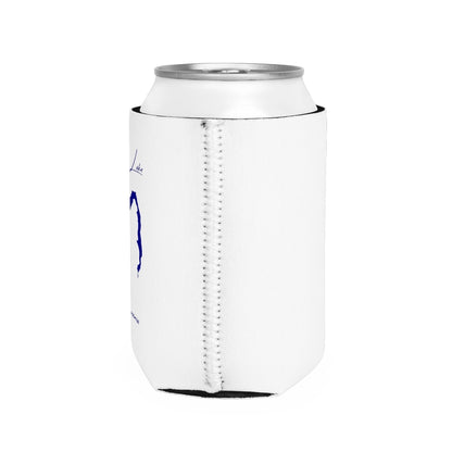 Pennsylvania  Glendale  Lake  Can  Koozie  all  position  view  from  right  white.webp